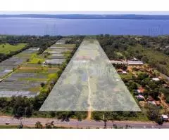Parcela de 6,3 hectáreas en el lago Ypacaraí - Departamento Central (Areguá)