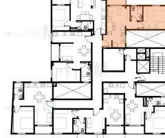 Apartamento 46.88 m2 en Conjunto Residencial Los Jazmines II