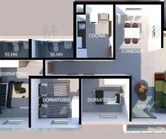 Apartamento 90.49 m2 en Conjunto Residencial Los Jazmines II - 9