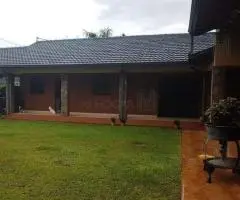 Casa 365 m2 en Bella Vista (Itapúa) terreno 0,37 Ha