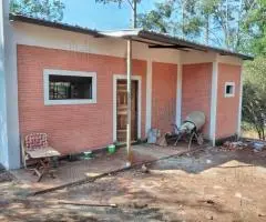 Casa 48 m2 en Obligado (Itapúa) terreno 1545 m2