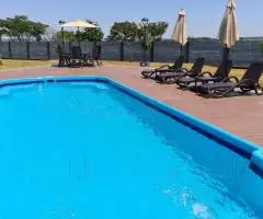 Casa de 500 m2 en un terreno de 1 hectárea en Hohenau (Itapúa)