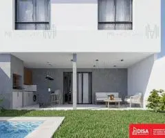 Casas de 2 ,3 y 4 dormitorios en venta en el condominio cerrado.