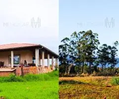Casa de 100 m2 en un terreno de 10,5 hectáreas a 8 km de Cambyretá (Itapúa)