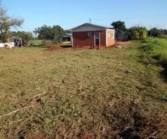 Casa de 36 m2 en un terreno de 384 m2 en Hohenau (Itapúa)