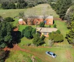 Casa de 80 m2 en un terreno de 11,8 Ha en Bella Vista (Itapúa)