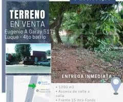 TERRENO CALLE A CALLE EN VENTA