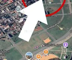 Terreno céntrico con ubicación estratégica.