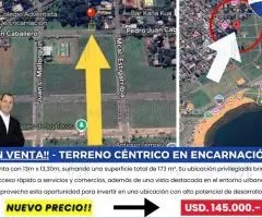 Terreno céntrico con ubicación estratégica.