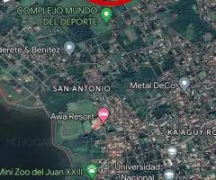 Terreno ubicado en el Barrio San Antonio de Encarnación.