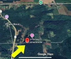 Tres hectáreas ubicadas en el distrito de Trinidad, a solo 300 metros de la Ruta Sexta!!
