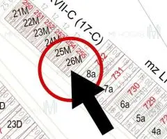 Lote 26M de la manzana 17-C en el exclusivo Club de Campo Residencial Agua Vista.