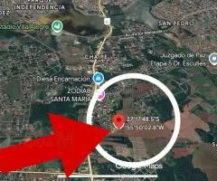 Terreno económico ubicado en el Barrio Santa Maria - Encarnación