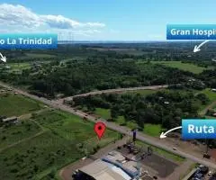 Amplia propiedad ubicada sobre la Ruta Sexta en la ciudad de Encarnación.