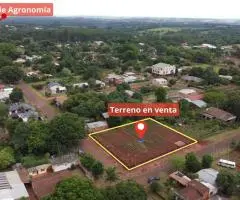 Terreno en esquina con excelente ubicación en la ciudad de Obligado - Itapúa