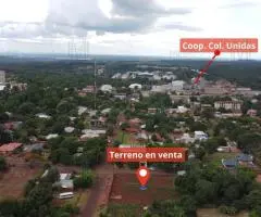 Terreno en esquina con excelente ubicación en la ciudad de Obligado - Itapúa